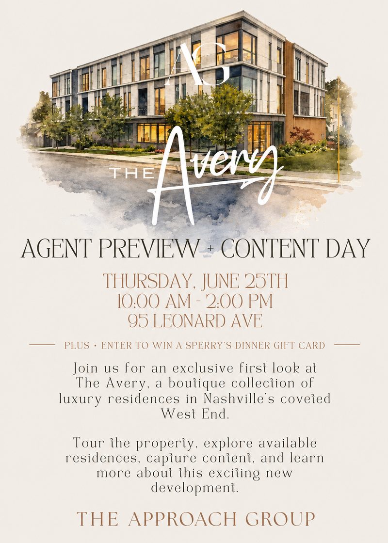 The Avery agent preview and content day flyer